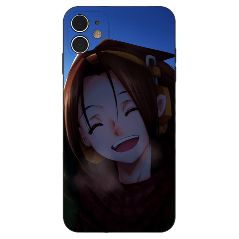 乐观少年麻仓叶通灵王适用iPhone16玻璃14/12/13苹果15ProMax硅胶手机壳华为OPPO小米VIVO安卓保护套软壳