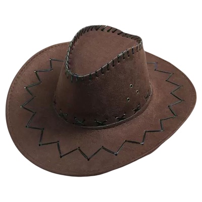 山情歌藏族帽子民族舞翘边牛仔帽