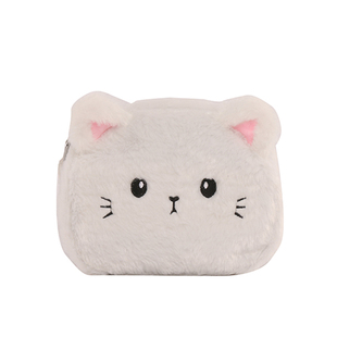 2025新款可爱毛绒猫咪包日系学生软妹单肩斜挎包大容量休闲手机包