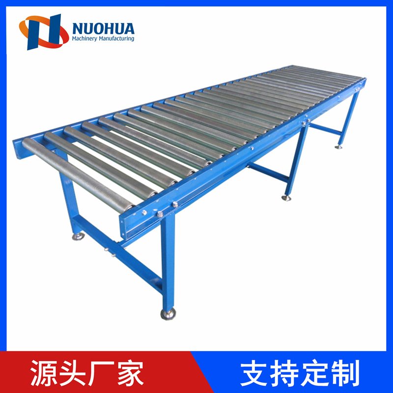 无动力传送带流水线滚筒输送机不锈钢镀锌线传送滚筒机辊厂家筒