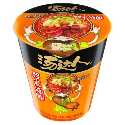 统一汤达人方便面杯装