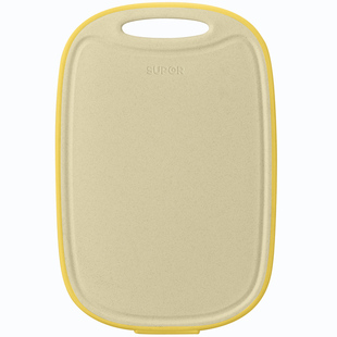 苏泊尔菜板实木家用砧板切菜板案板厨房面板抗菌防霉整竹占板炊具