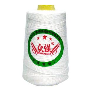 众强涤纶高强缝包线编织袋封口线手提缝包机专用线打包线厂家直销