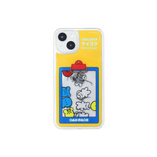 壳空间原创圭介熊适用苹果17/16iPhone15promax透明流沙手机壳14新款13全包防摔保护壳少女心男个性小众可爱