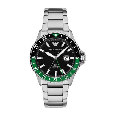 阿玛尼运动潜水石英男表