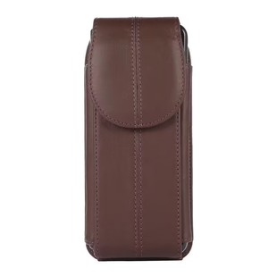 6.1寸6.7寸7.2寸牛皮保护套男子穿皮带腰包竖直套可挂手机包挂包