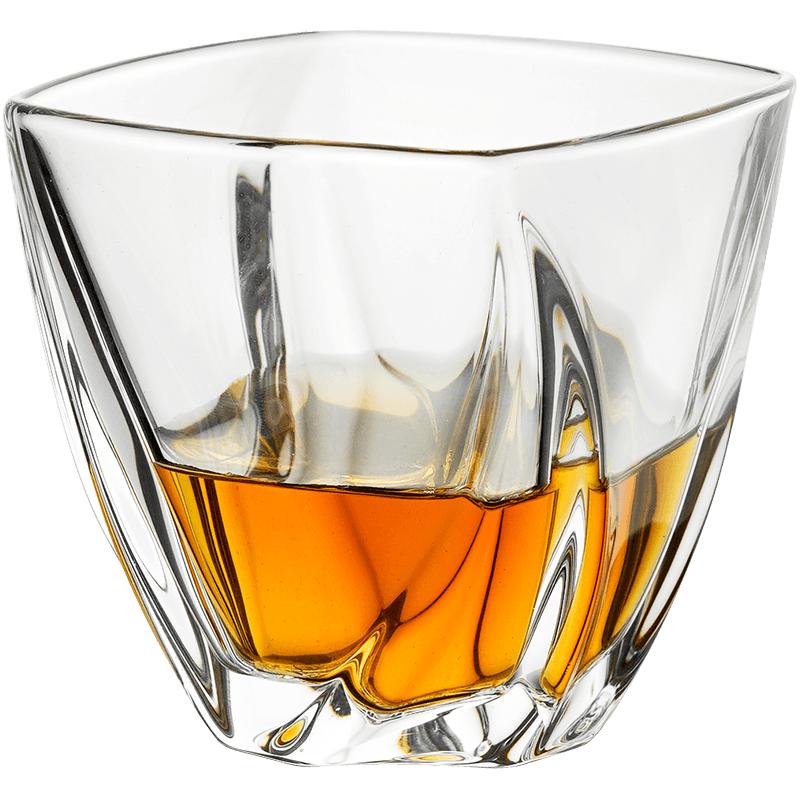 捷克进口水晶玻璃创意威士忌杯