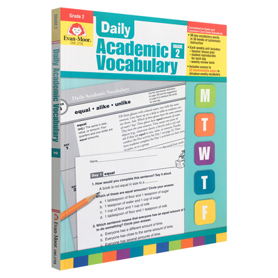 Evan-Moor Daily Academic Vocabulary TE 每日练习系列 专业词汇 完整版 美国加州教辅二年级到六年级纯英文原版进口evanmoor