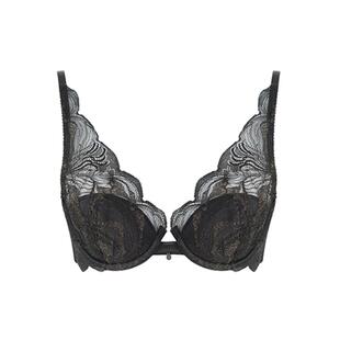 【璇玑全罩杯】青色内衣女大胸显小性感文胸聚拢收副乳防下垂文胸