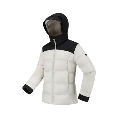 迪卡侬户外羽绒面包服鹅绒