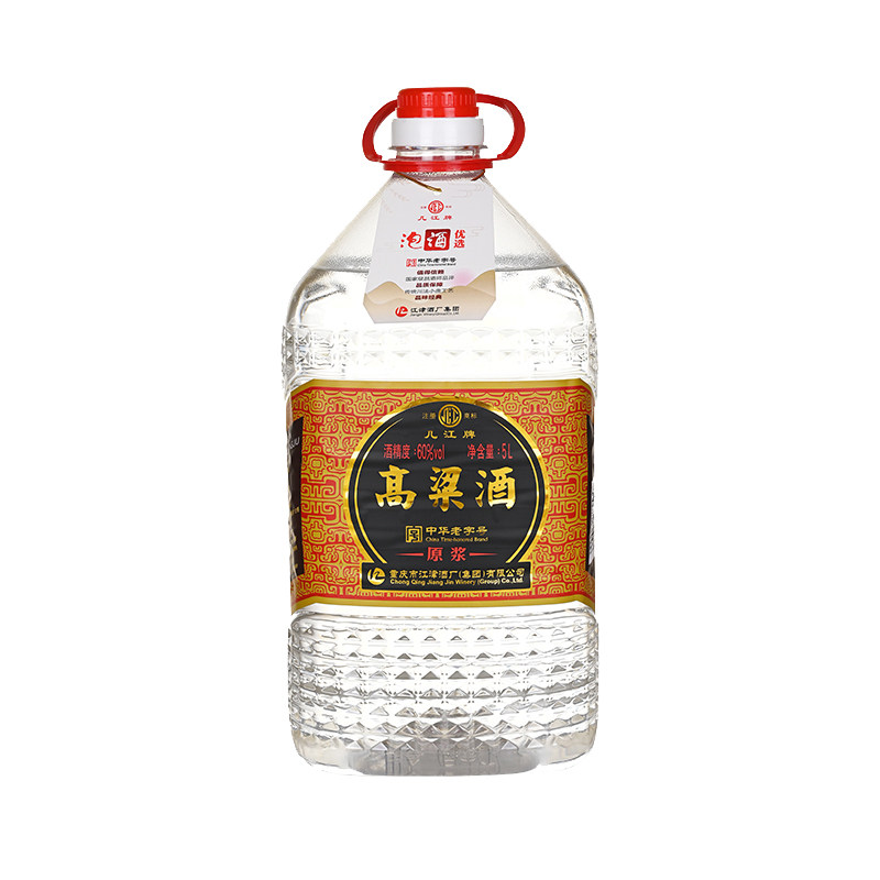 江津白酒原浆高粱酒60度5L泡酒