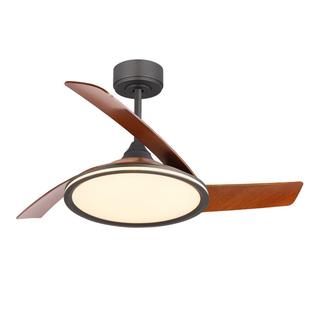 佑家三防灯具吊扇灯电扇客厅卧室风扇灯大尺寸866风扇电灯一体式