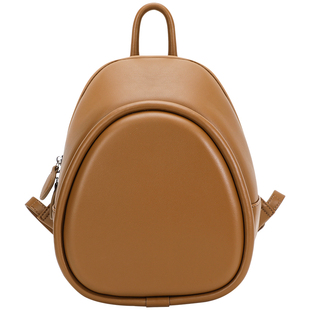 高颜值爆款小背包女2025新款皮质小型双肩包高级感小众通勤轻便夏