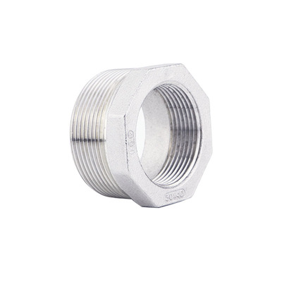 不锈钢补芯变径304异径接头dn15内大小头2分4分1寸内外丝变径接头