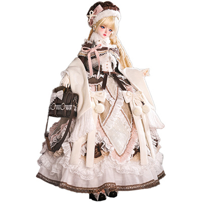 4分bjd娃衣雪融信笺薇拉官服