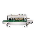 鑫空FR-880全自动封口机小型商用口罩自动食品铝箔袋连续封口机塑料薄膜袋零食茶叶月饼台式墨印封口机包装机