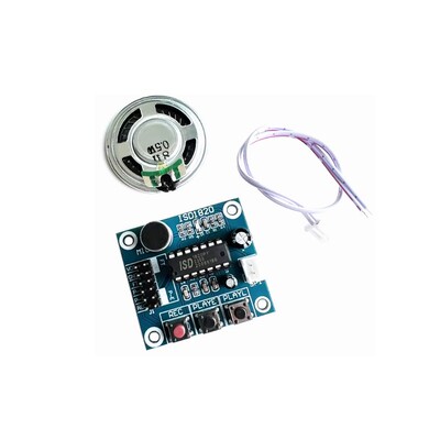 ISD1820录音语音模块 语音模块 录放音模块 板带咪头 送0.5W喇叭