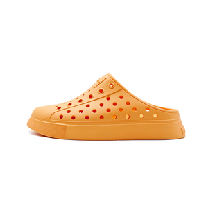 native夏clog凉鞋海边沙滩鞋度假洞洞鞋男女情侣一脚蹬拖鞋溯溪鞋