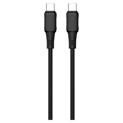 迪沃DEVIA亲肤系列C to Type-C  PD60W液态硅胶数据线1.2米快充15充电线适用苹果iPhone16/17Pro