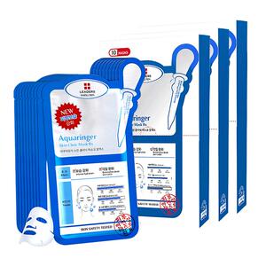 【自营】丽得姿补水面膜30片女氨基酸水库保湿修复敏感肌韩国进口