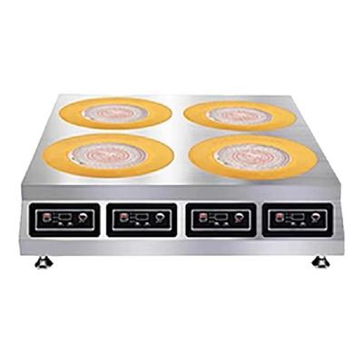 商用电磁炉多头电陶炉大功率电磁灶3500w4眼煲仔炉四六头麻辣烫灶