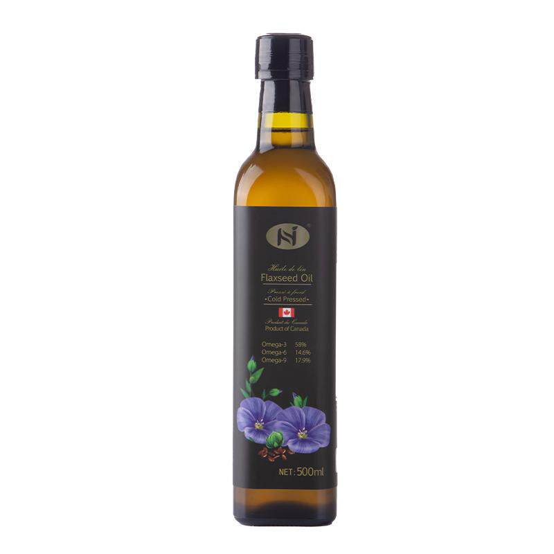 加拿大原装进口一级冷榨亚麻籽油