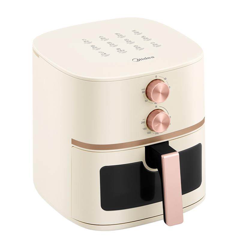 美的华凌空气炸锅4.5L免翻面智能电烤箱