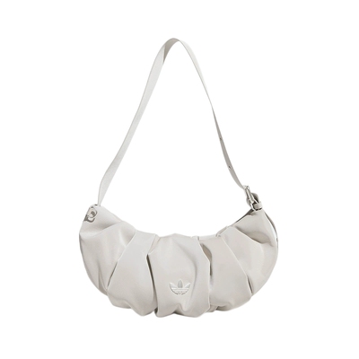 adidas阿迪达斯三叶草云朵包羊角包秋女褶皱单肩挎包KC1420