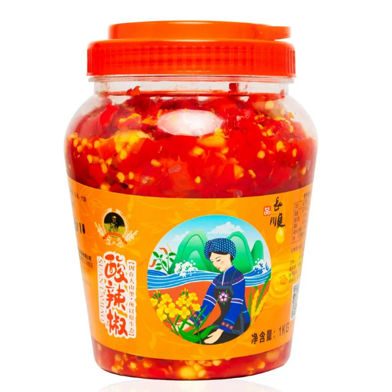 贵州特产熊八妹酸辣椒1KG