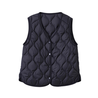 雅鹿冬新轻薄羽绒马甲内搭显瘦