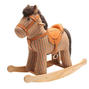 jovali儿童摇摇马实木定制宝宝周岁生日玩具礼物安抚陪伴家居装饰
