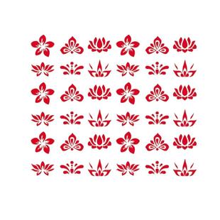 花钿眉心贴儿童女童宝宝婴儿古风水钻川字纹古装额头印花红点汉服成人贴过年发饰新品男孩婴儿汉唐朝古韵新年