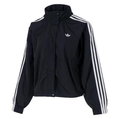阿迪达斯女外套2025秋季新款运动服休闲防风衣夹克 JX1451 JX1450