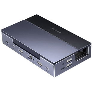 绿联适用steamdeck拓展坞Rogally掌机typec扩展switch投屏HDMI底座支架转接USB分线器网线显示器游戏官方配件