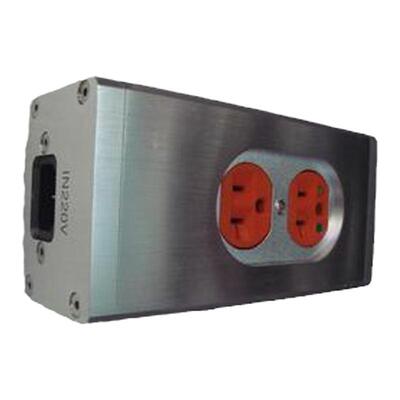 原装荷宝8300铝合金2位插座插排