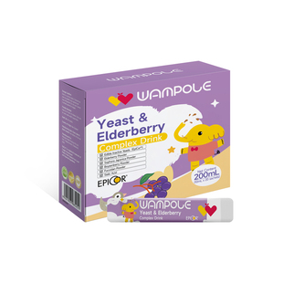 万哺乐进口接骨木莓条包宝宝儿童食用酵母Epicor爱必可自护力20条