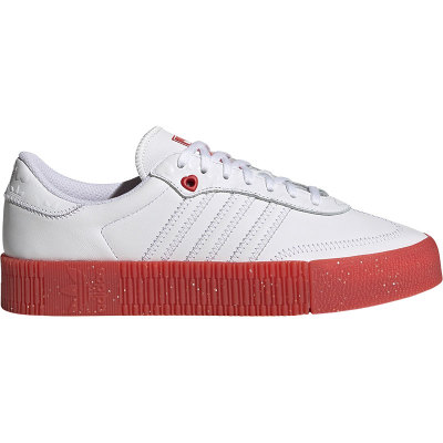 Adidas/阿迪达斯正品三叶草 SAMBAROSE W 男女经典厚底板鞋FZ1831