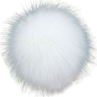 15cm冬季帽子毛球配件超大 毛绒球装饰上的绒球配饰挂件 大毛毛球