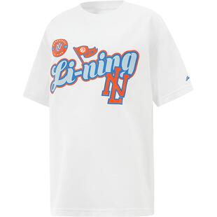 李宁儿童吸汗速干衣短袖T恤男孩上衣夏季男童装女中大童篮球衣服