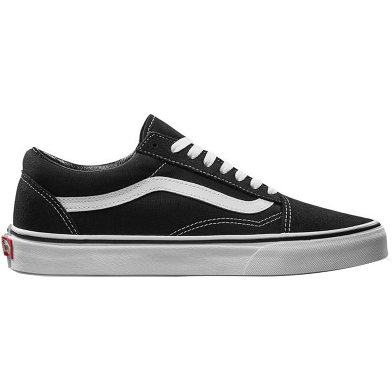 Vans经典款黑白OS滑板鞋轻便透气