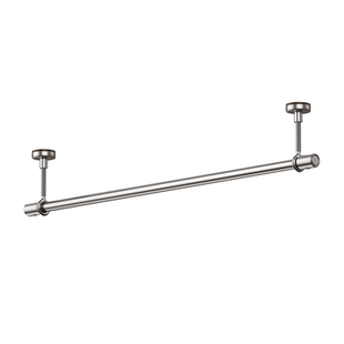 304不锈钢厨房用纸挂架免打孔磁吸式橱柜下保鲜膜保鲜袋卷纸挂杆