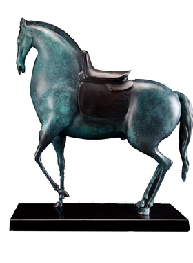 唐马创意家居办公室工艺品铜器