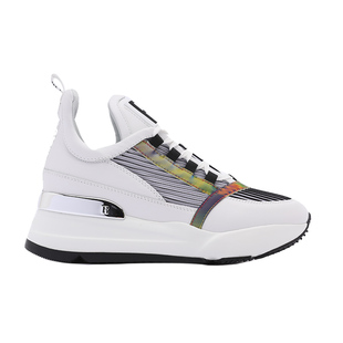 Ruco Line如卡莱意大利羊皮鞋运动休闲厚底女鞋6CM增高鞋商场同款