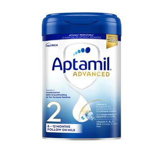 【官方授权】爱他美Aptamil英国白金版2段原装原罐婴儿奶粉