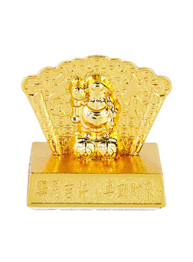 正品李居明2026马年车挂车座摆件