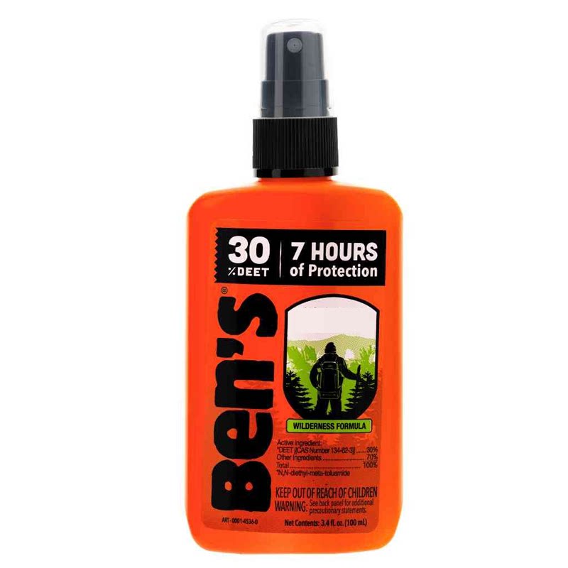 Ben's 30 Bens100 DEET派卡瑞丁喷雾100ml