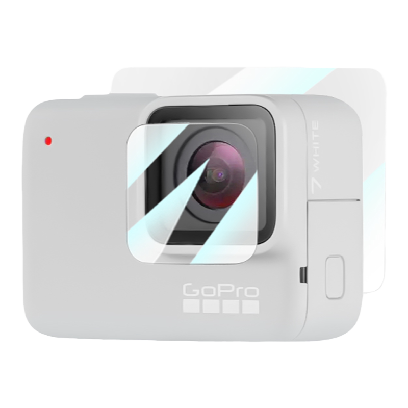 GoPro7银版白版钢化膜保护膜配件