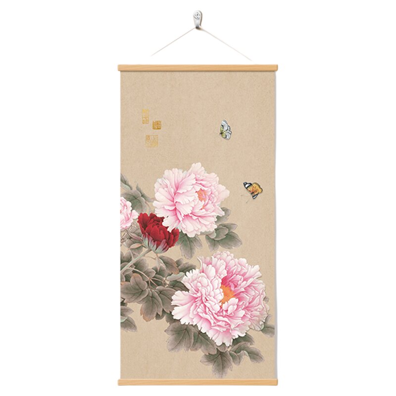 花开富贵入户门玄关装饰画牡丹花