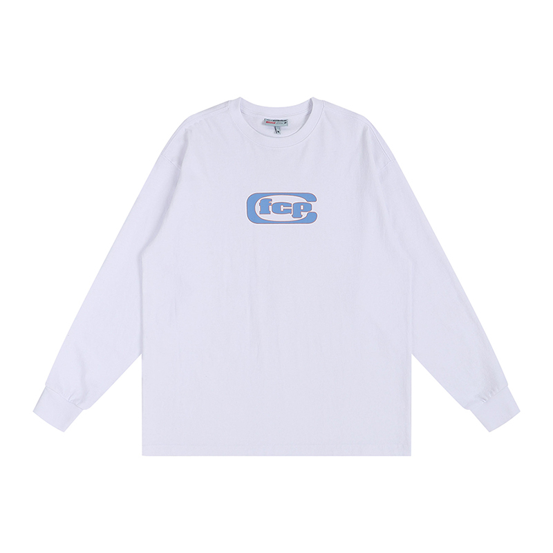 FCP skateco. 「OG LOGO」L/S Tee 基础标志美式街头滑板长袖tee