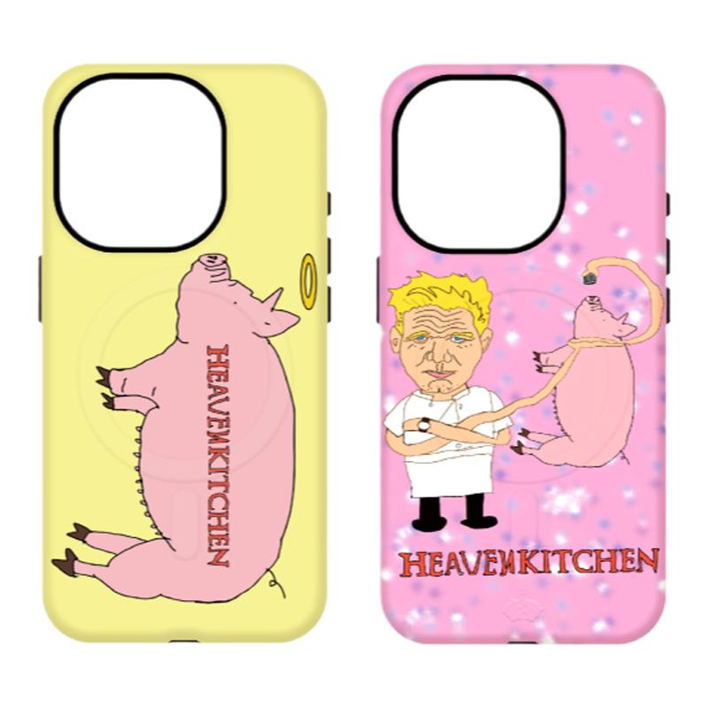 HAKEI『HEAVEN KITCHEN』艺术家设计韩国进口菲林二合一磁吸MagSafe手机壳适用苹果17/16/15/